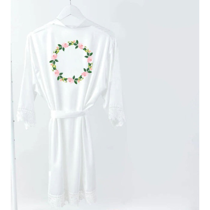 Personalized Floral Bridesmaid Robes