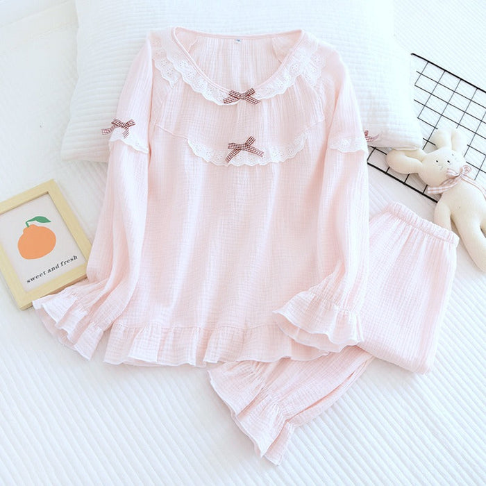 Women's Pajamas Long-Sleeved Trousers