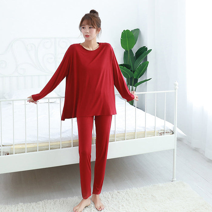 Long Sleeves Top With Pants 2 Piece Pajama Set Best Affordable Pajamas