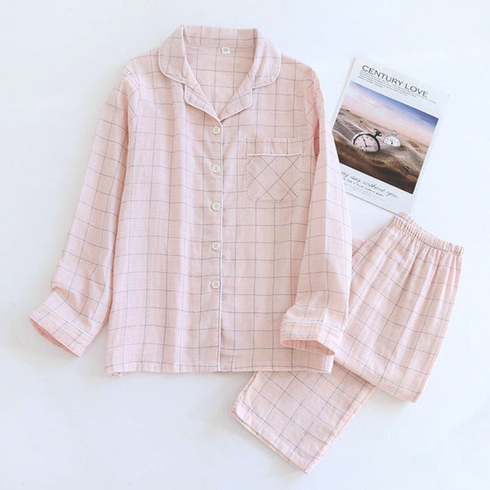 The Plaid Lounge Sleepwear Pajama Set