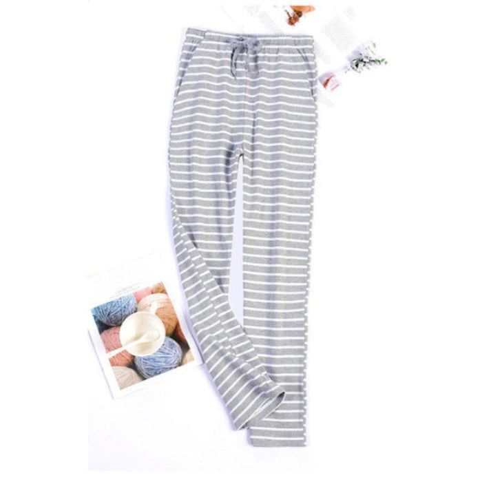 Cotton Pajamas Long Lounge Plus Size