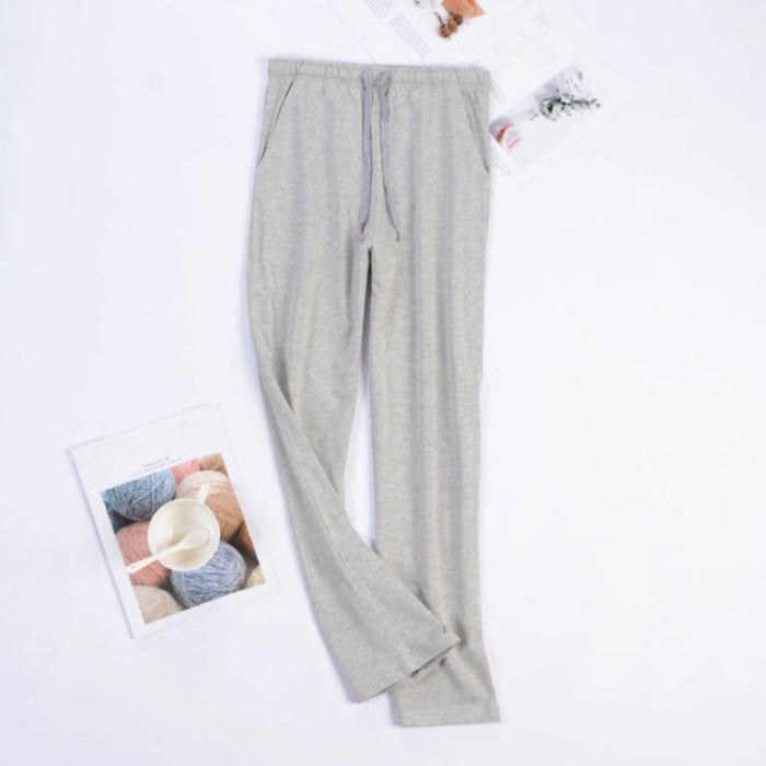 Cotton Pajamas Long Lounge Plus Size