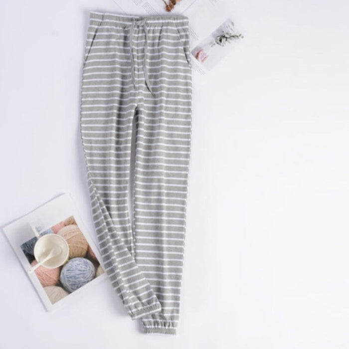 Cotton Pajamas Long Lounge Plus Size