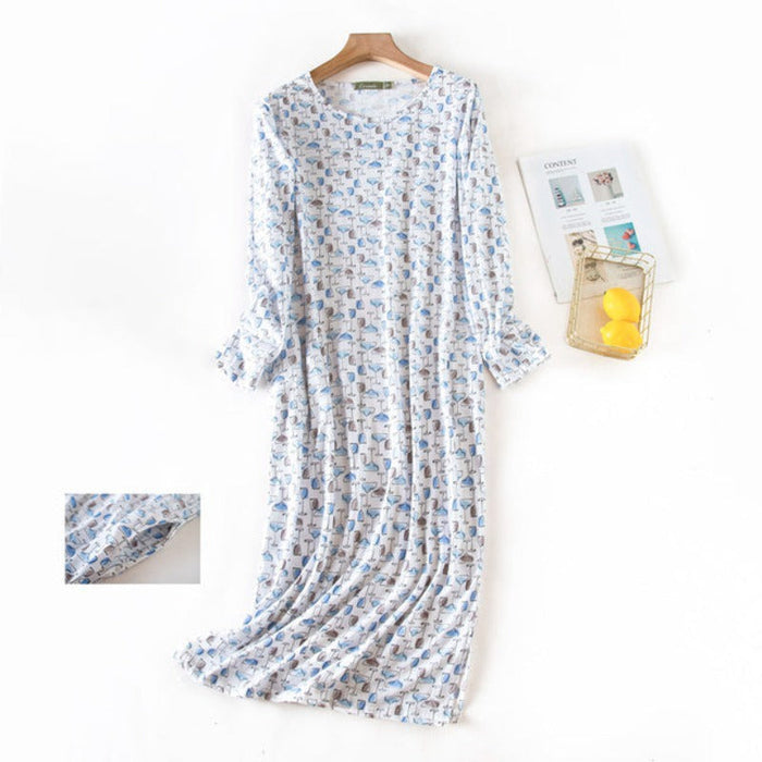 The Soft Printed Long Women's Pajama