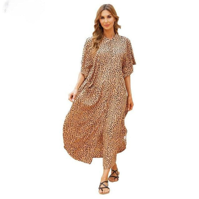 Casual Kaftan Beach Wear Maxi Dress