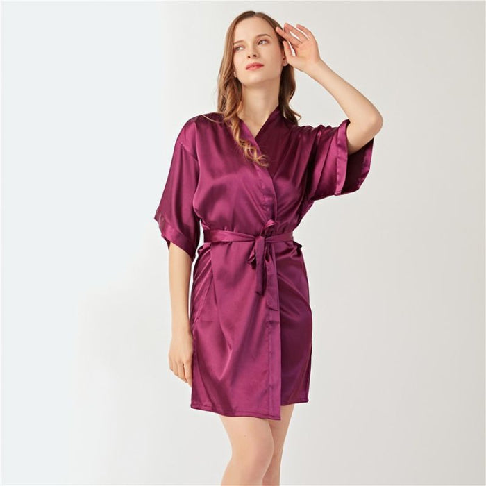 Plain Dressing Robes For Women