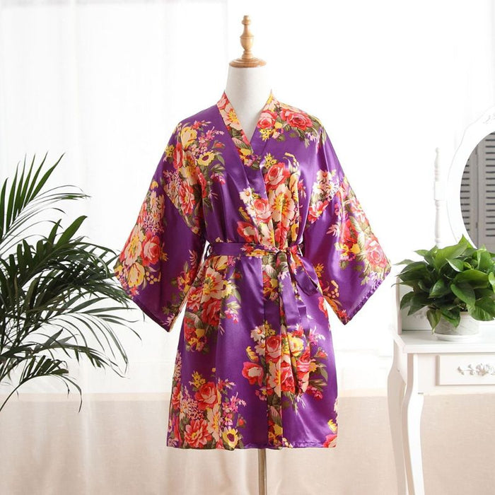 Floral Party Bridesmaid Robes