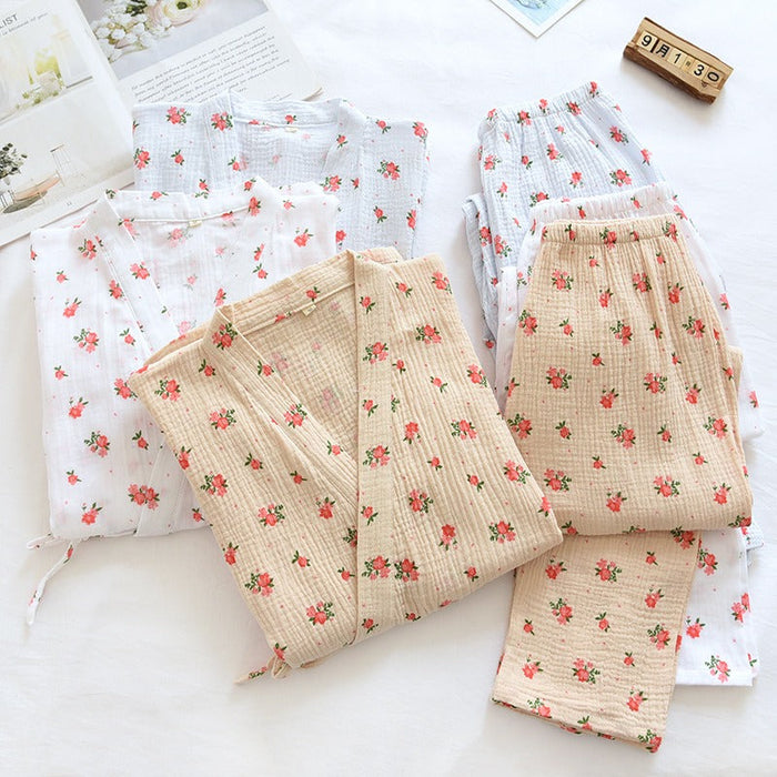 Pajamas Short-Sleeved Trousers