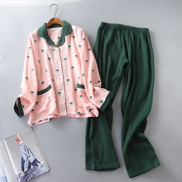 Japanese Styled Crepe Pajama Set