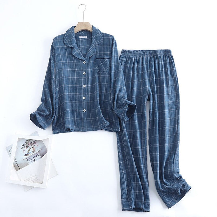 Cotton Crepe Pajama Suit