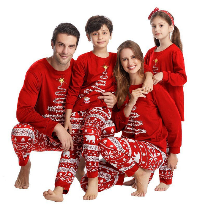 The Christmas Tree Lights Family Pajama Set