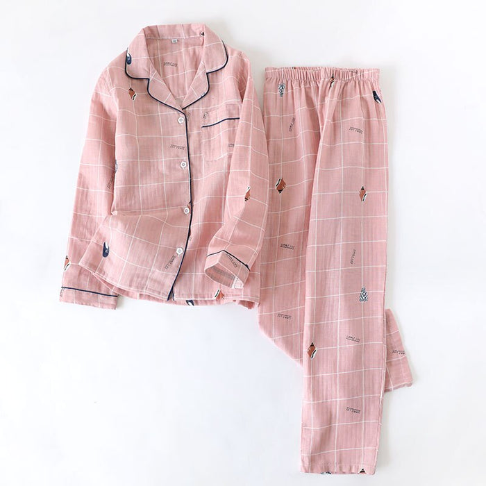 Japanese Block Style Pajama Set