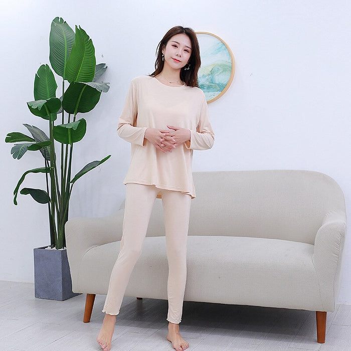 Long Sleeve Women Pajama Set