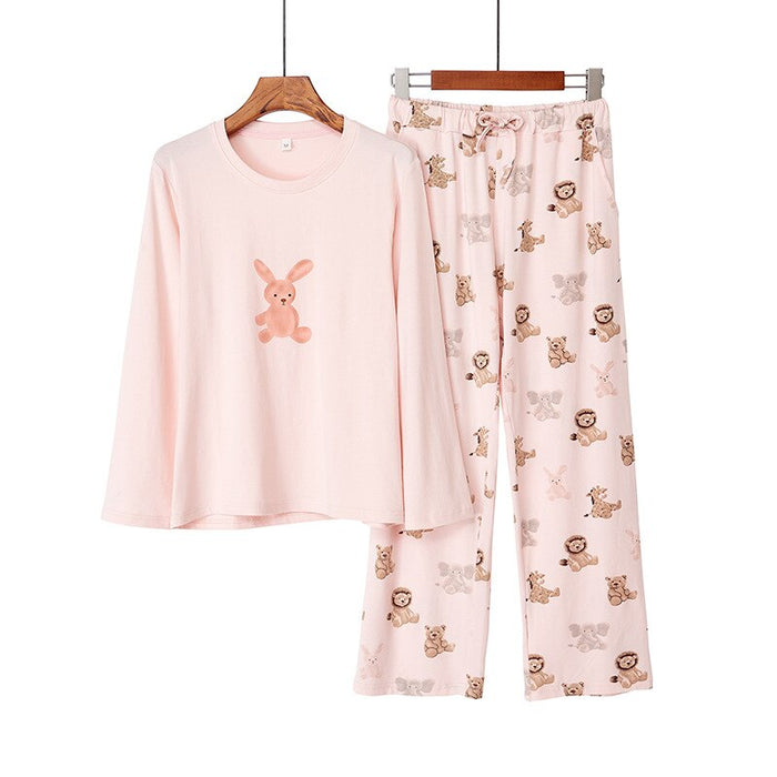 Animal Print Pajama Set