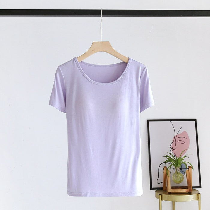 Women's Short Sleeve T-Shirt Pajamas