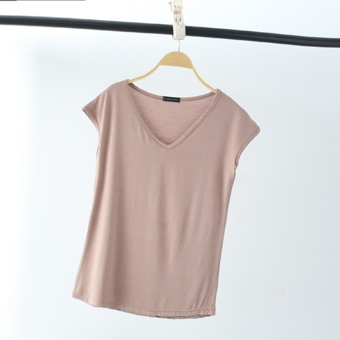 Women's Sleeveless Pajamas T-Shirt