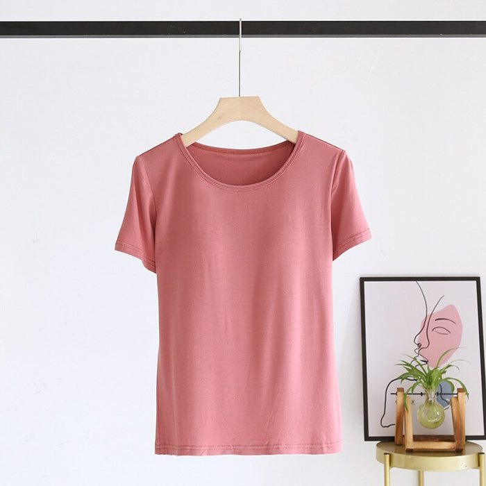 Women's Short Sleeve T-Shirt Pajamas