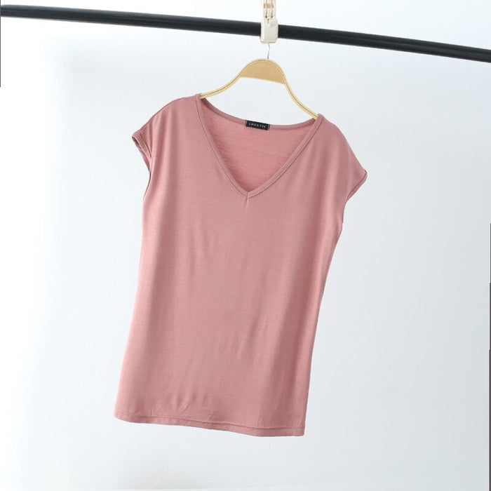 Women's Sleeveless Pajamas T-Shirt