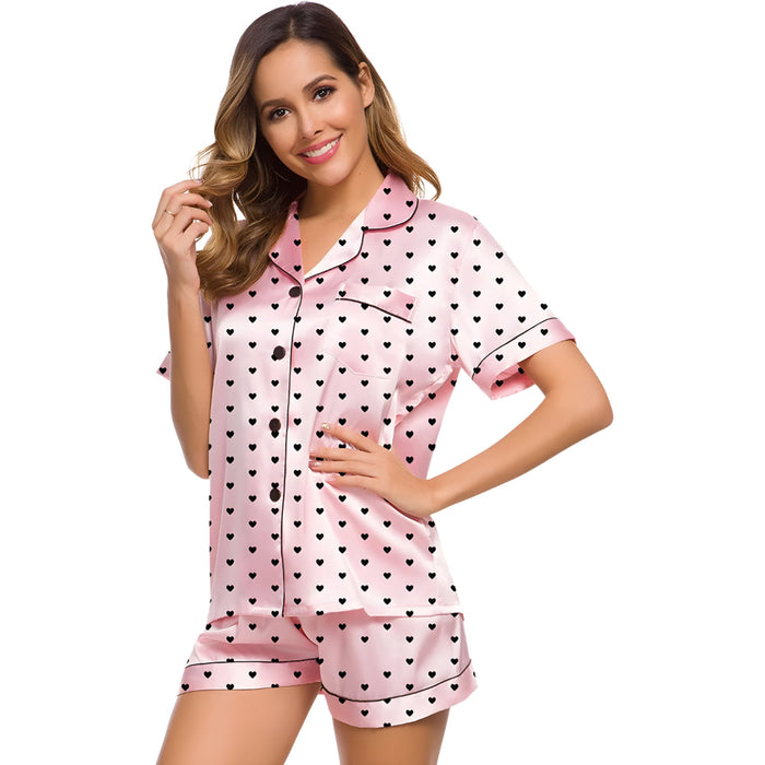 Women's Lounge Sleepwear Dotted Sets