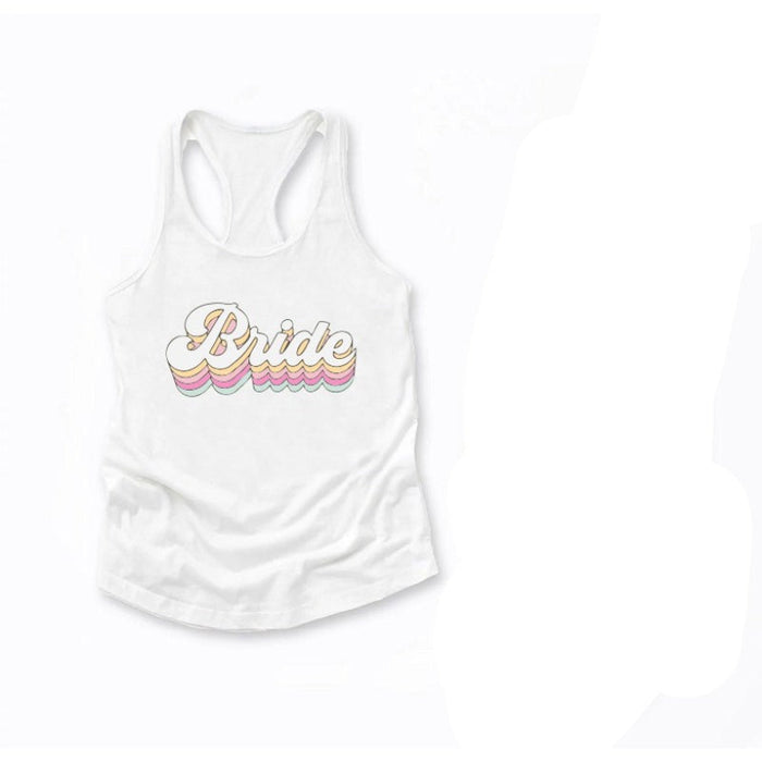 Party Tank Tops Bride And Babe