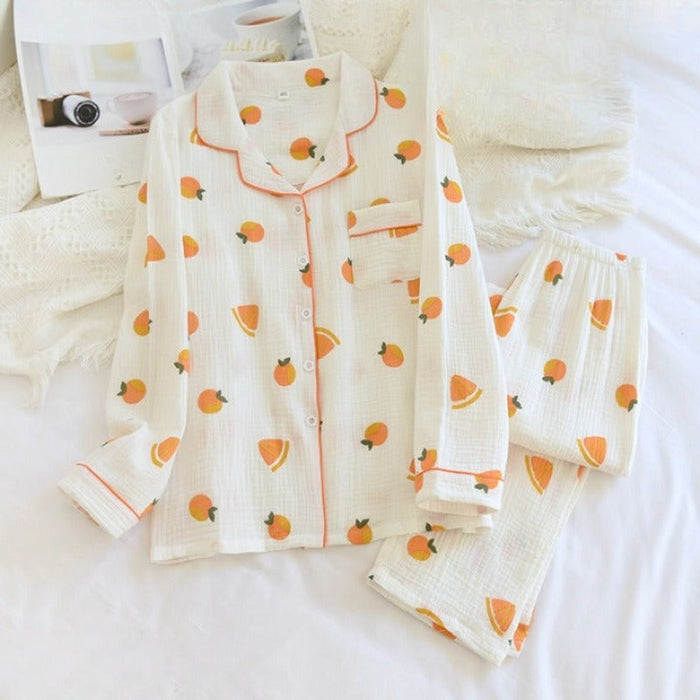 Spring Pajamas Set For Women's