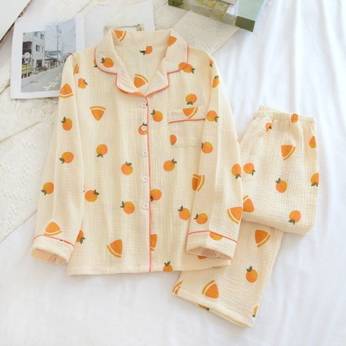 Spring Pajamas Set For Women's