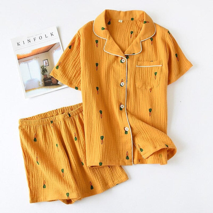 Cartoon Printing Pajamas Suit